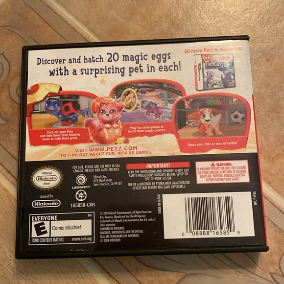 Petz Fantasy. Sunshine Magic Nintendo DS game - Picture 2 of 5